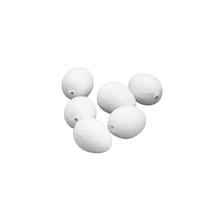 Watte-Eier, Weiß - Verschiedene Größen & Sortierungen - Styropor- &  Watteformen Basismaterial Produkte 