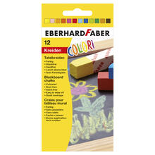 NEU Tafelkreide / Wandtafelkreiden 12 Stck farbig sortiert, 13 x 90 mm