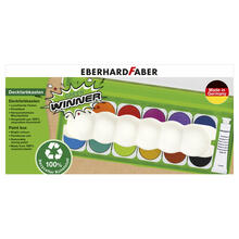 NEU EberhardFaber Green Winner, Deckfarbkasten, 12 Farben