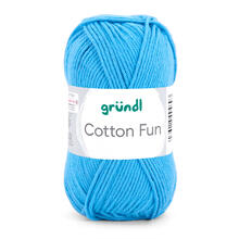 Hkelgarn Cotton Fun, 50g, Fb. 09, Hellblau