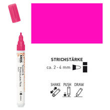 SALE Kreul Glas & Porzellan Pen Neon Pink, 2-4 mm