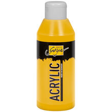Kreul Solo Goya Acrylic Acrylfarbe, 250 ml, Lichter Ocker