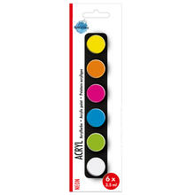 Paint it Easy Acrylfarben-Set NEON, 6 x 3,5ml