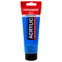 NEU Amsterdam Acrylfarbe, 120 ml, Metallicblau