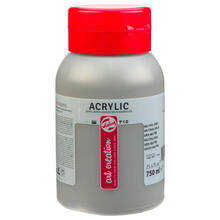 NEU ArtCreation Acrylfarbe, 750 ml, Neutralgrau