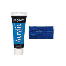 Kreul EL GRECO Acrylfarbe Azurblau dunkel 75 ml